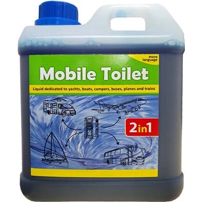 AgaChem chémia pre mobilné a suché toalety 2v1 2 l