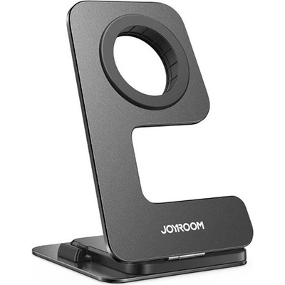 JOYROOM iPhone 8 4.7 JOYROOM Настолна стойка за зареждане, безжична, сгъваема, ЧЕРНА JR-W18 BLACK (JR-W18 BLACK)