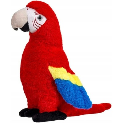 PAPOUŠEK ARA ČERVENÁ 40 cm