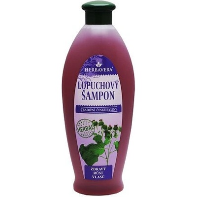 Herbavera Lopuchový šampon s panthenolem 550 ml