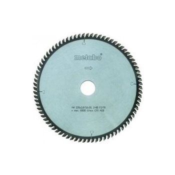 Metabo PILOVÝ KOTOUČ HW/CT 254X30, 80 PZ/LZ, 5° ZÁP. (628223000)