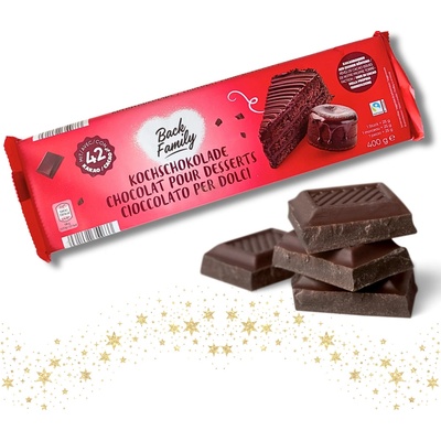Bella Čokoláda na vaření XXL 42% 400 g