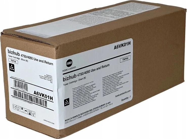Toner Noir Original Konica Minolta BIZHUB 4750/4050 - Référence A6VK01H / TNP-44 - Neuf