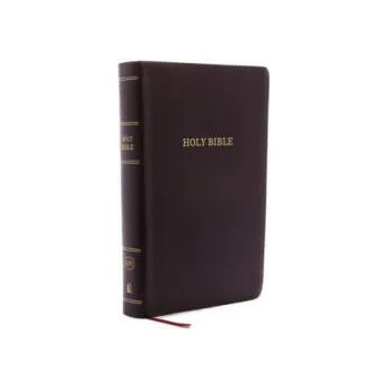 KJV Holy Bible, Personal Size Giant Print Reference Bible, Burgundy Bonded Leather, 43, 000 Cross References, Red Letter, Comfort Print: King James Ver