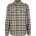 E9 Мъжка риза с копчета E9 Peppino Shirt - Brown / Green - размер L (033-2945-0214)