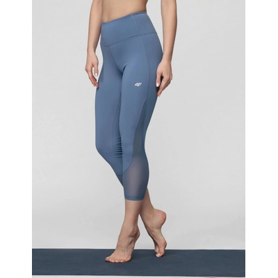 4F H4L21-SPDF019 denim dámské legíny modré