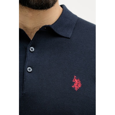 U. S. Polo Assn U. S. Polo Assn. тениска с яка мъжка памучна COMBED SS (MUP3709)