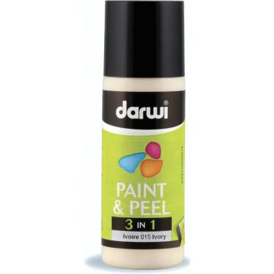Darwi Paint & Peel 3v1 zlupovacia farba na sklo 80 ml slonovinová