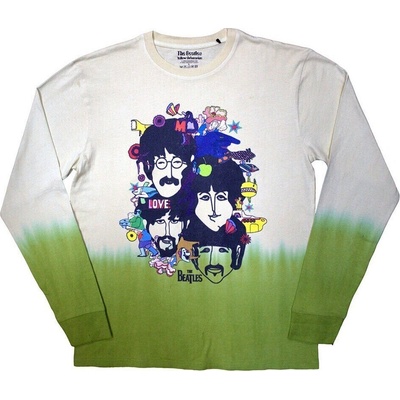 The Beatles Yellow Submarine Heads Collage (Wash Collection) Yellow M Риза (YSLST52MDD02)