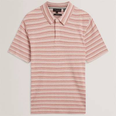 Ted Baker Блуза с яка Ted Baker Men's Short Sleeve Polo Shirt - Red