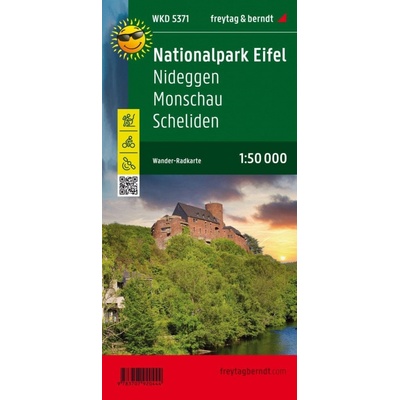 Národní park Eifel, 1:50 000 / turistická a cykloturistická mapa