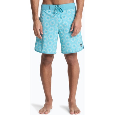 Quiksilver Мъжки бански шорти Quiksilver Surfsilk Scallop 18 aqua ocean mayhem