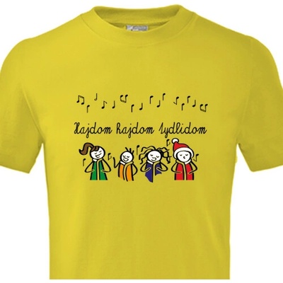 Dětské tričko Hajdom tydlidom dětské