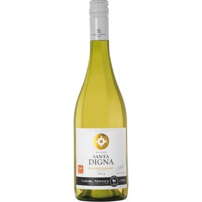 Torres Santa Digna Chardonnay suché biele 2023 13,5% 0,75 l (čistá fľaša)