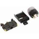 Spamel Control button 22mm red with self-return 1R ST22-KC-01