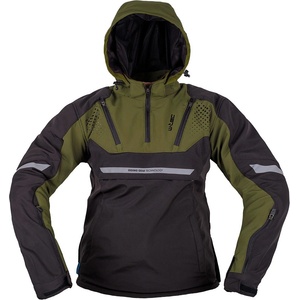 W-Tec Мъжко софтшел яке за мотор W-TEC Annorack каки-черен XL (28459-XL-1)