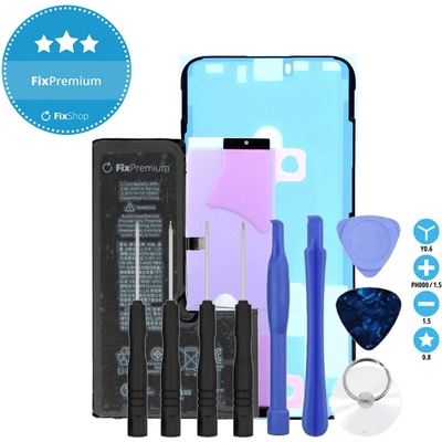 Batéria pre iPhone XS, 2658mAh, Lepka (Adhesive), Náradie, FixPremium