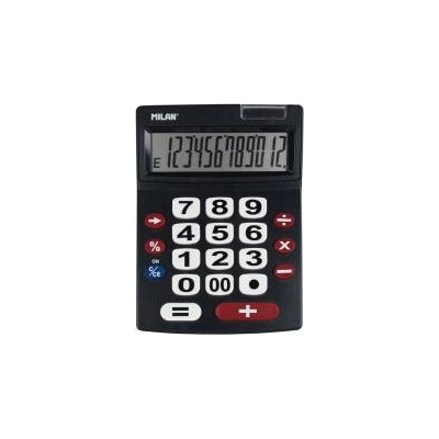 MILAN Calculator Milan Black (22, 5 x 14 x 3 cm)