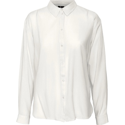 VERO MODA Блуза 'Bumpy' бяло, размер XL