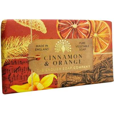 English Soap Company tuhé mýdlo Škorica & Pomaranč 190 g