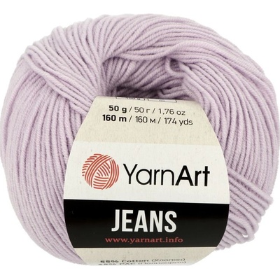YarnArt Jeans 19 svetlá fialová