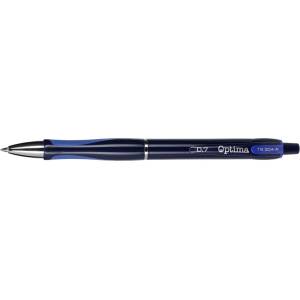 Optima Химикалка optima с бутон tb 204, синя 10913 (10913)