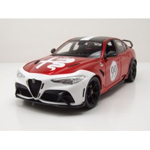 Bburago Plus Alfa Romeo Giulia GTAm Met Red 99 1:18