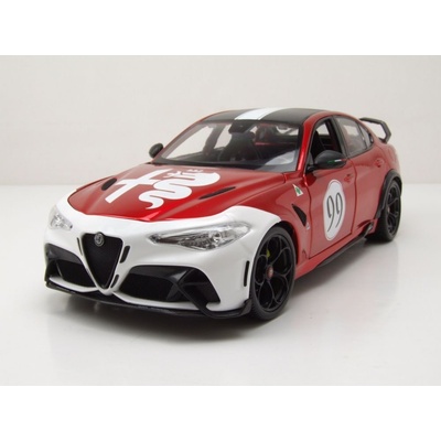 Bburago Plus Alfa Romeo Giulia GTAm Met Red 99 1:18