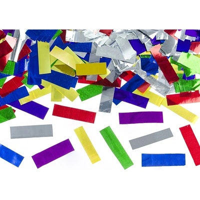 Vystrelovacie konfety metalické mix 80 cm
