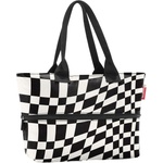 Reisenthel Чанта тип торба Shopper e1 черно-бяла (RJ7066)