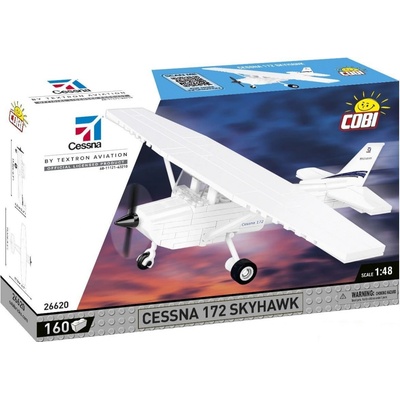 Cobi 26620 Cessna 172 Skyhawk bílá, 1:48 – Zbozi.Blesk.cz