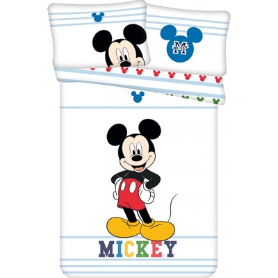 Jerry Fabrics obliečky Mickey colors 100 x 135 , 40 x 60 cm