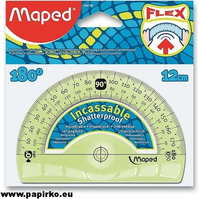 Úhloměr Maped Flex 180° ohebný nelámavý
