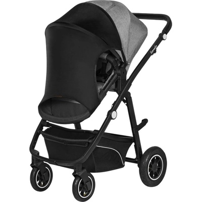 Lionelo Универсален сенник Lionelo - За колички и кошници за кола, Black (5903771708562)