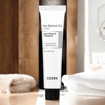Cosrx Anti-aging krém na obličej proti vráskám s retinolem The Retinol 0.3 cream 20 ml – Zbozi.Blesk.cz