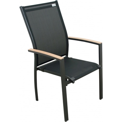 Doppler Stohovatelné křeslo Expert wood antracit