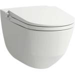 Laufen Cleanet Riva - Електронен биде с керамична част, без рамка, SoftClose, матово бяло H8206917570001 (H8206917570001)