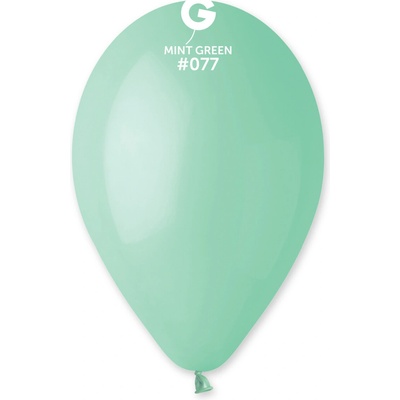Gemar #077 Balónek 26 cm 10" zelený mátový