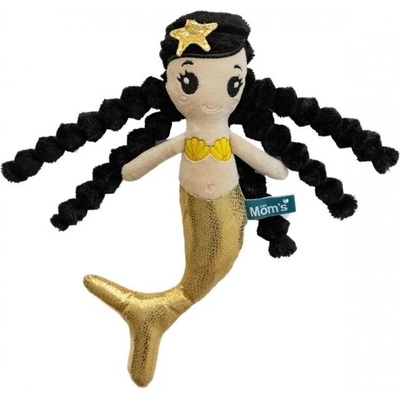 Hencz Toys mäkká handrová Bella so šuštiacimi prvkami zlatá