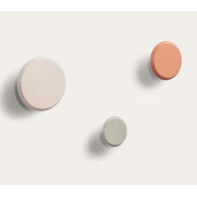 Kave home Nadua 3 ks Natural, béžový a oranžový