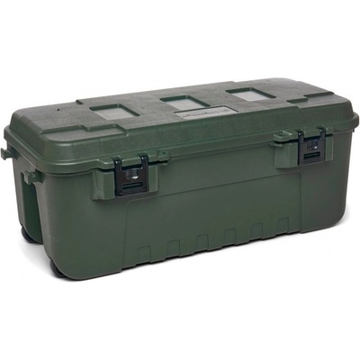 Plano Přepravní box Sportmans Trunk Large 102L - s kolečky a panty - zelený – Zboží Dáma