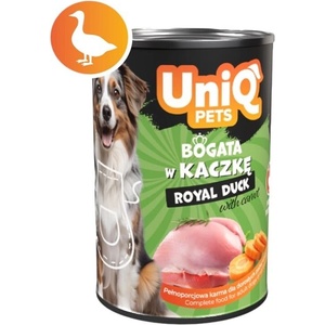 Uniq Pets Dog Wet Food Royal Duck 375g - мокра храна за кучета с патешко