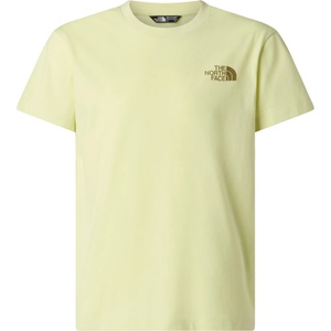 The North Face Детска тениска The North Face Kid's Teen Voyage Relaxed Short Sleeve Tee T-shirt - Lemon Mist - размер XXL (704-5985-0116)