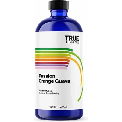 True Terpenes Odrody napustené terpénmi Passion Orange Guava 5 ml