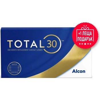 TOTAL30 Едномесечни контактни лещи total30 (6 лещи) (total30 (6 лещи))