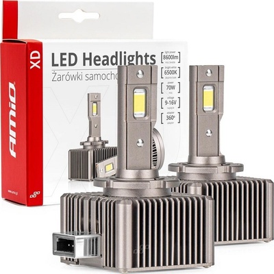 Amio LED výbojky D1S LED XD Series CAN-BUS, bílé 6500K | 8600 LM, 2 ks – Hledejceny.cz