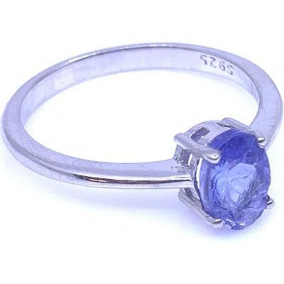 Jan Kos jewellery Stříbrný prsten s tanzanitem MHT 7763 S165
