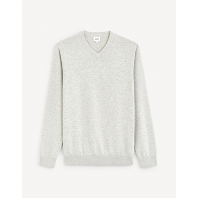 Celio Светлосив мъжки основен пуловер Celio Decoton Celio | Siv | МЪЖЕ | S