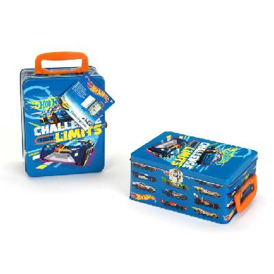 Hot Wheels kufřík na autíčka (pro 18 autíček)