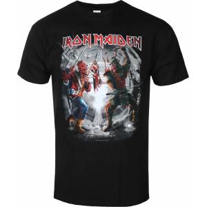 ROCK OFF мъжка тениска Iron Maiden - Trooper 2022 - Черен - ROCK OFF - IMTEE151MB